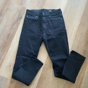 Adriano Goldschmied, Black High Rise Stevie Ankle Jeans